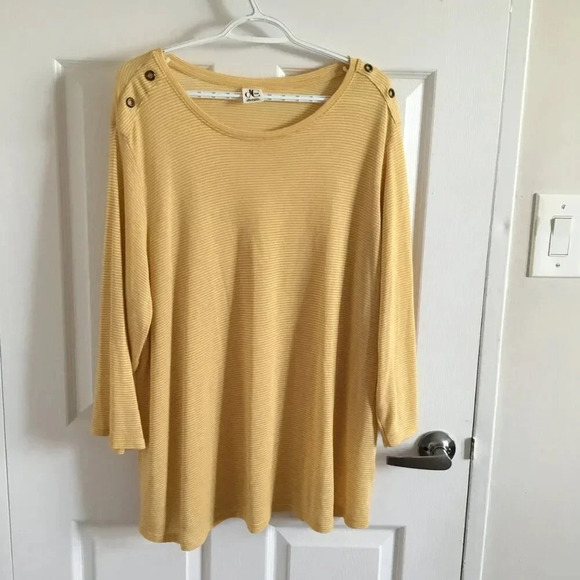 4 for 25 $ d/C Jeans top  SZ 2X - Picture 1 of 6